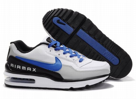 New Men\'S Nike Air Max Ltd Black/Gray/White/Blue